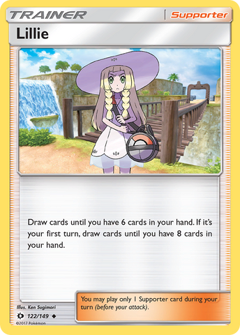 Lillie (122/149) [Sun & Moon: Base Set]