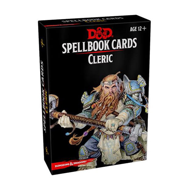 Dungeons & Dragons RPG: Spellbook Cards, Cleric Deck (149 cards)