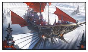 MTG Tarkir Dragonstorm Mystic Monastery Game Playmat