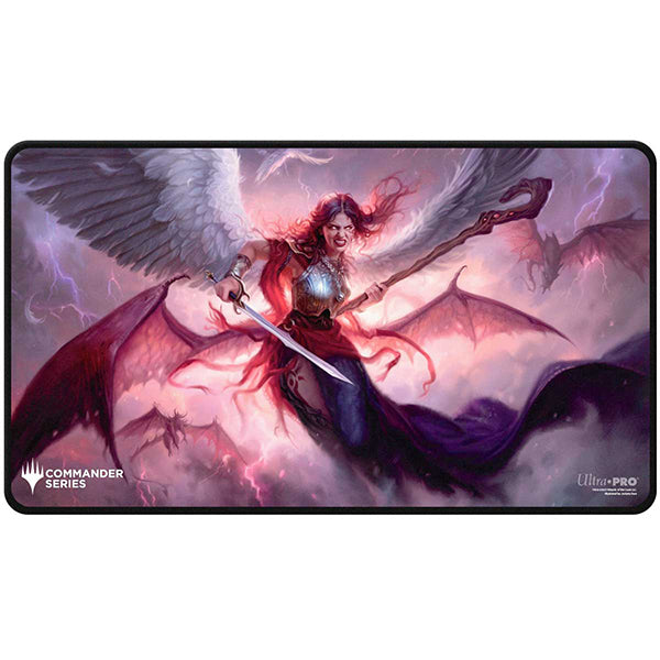 MTG Stitched Commander Series Black Kaalia of the Vast Playmat