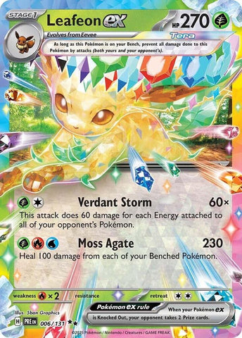 Leafeon ex (006/131) [Scarlet & Violet: Prismatic Evolutions]