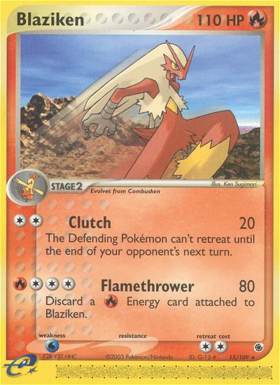 Blaziken (15/109) [EX: Ruby & Sapphire]