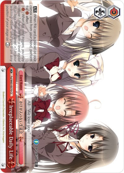 Irreplaceable Daily Life (Fsi/W65-E070 CC) [Fujimi Fantasia Bunko]