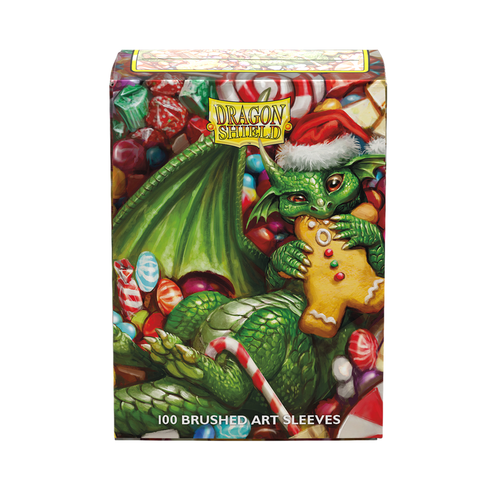 Dragon Shield: Christmas 2024 Standard 100ct Brushed Art Card Sleeves