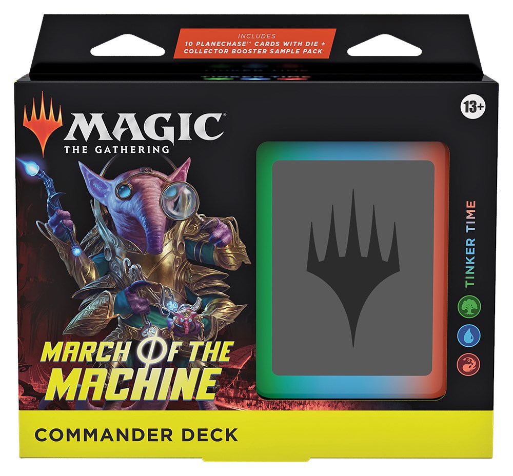 Magic the Gathering March of the Machine Tinker Time Commander Deck