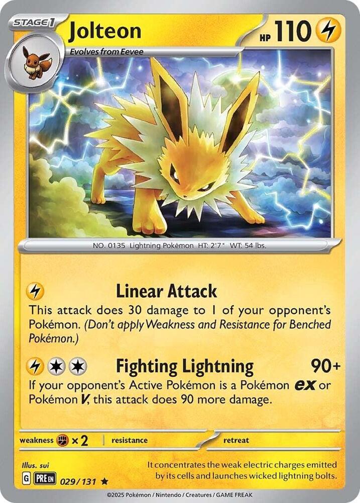 Jolteon (029/131) [Scarlet & Violet: Prismatic Evolutions]