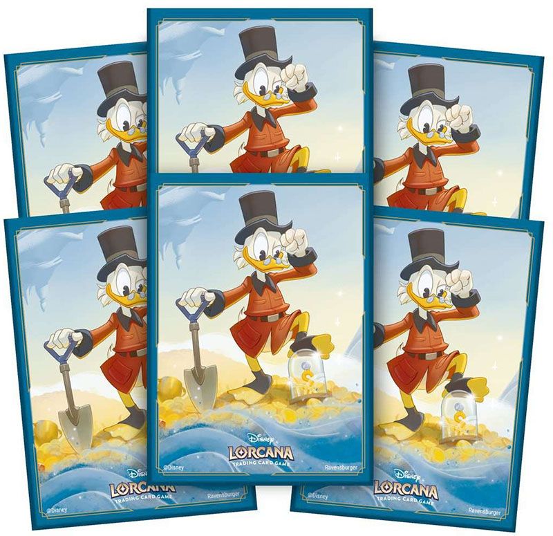 Disney Lorcana Scrooge McDuck Card Sleeves, 65-Pack