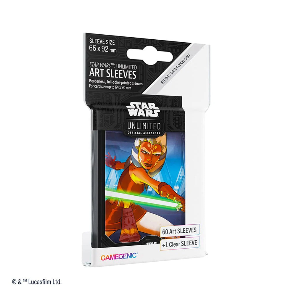 Star Wars Unlimited Ahsoka Tano Art Sleeves