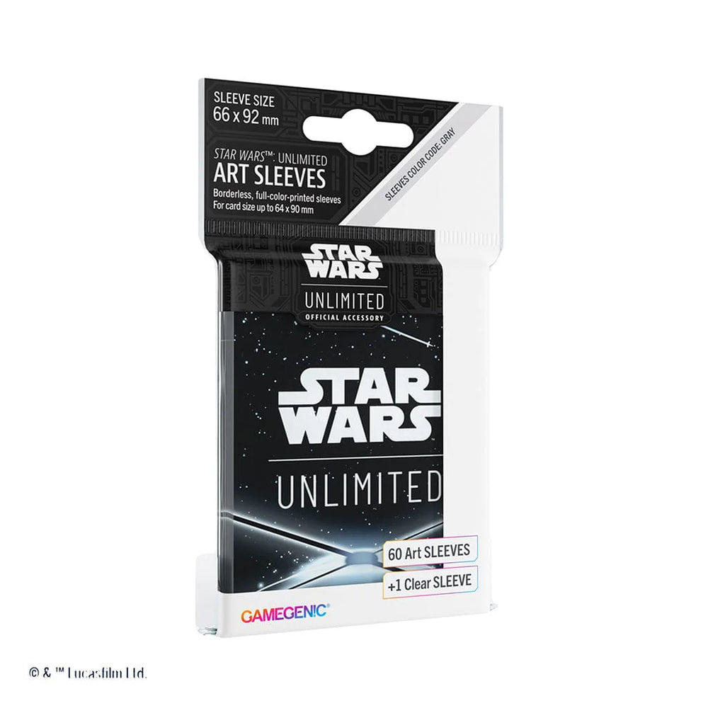 Star Wars Unlimited Art Sleeves Card Back White