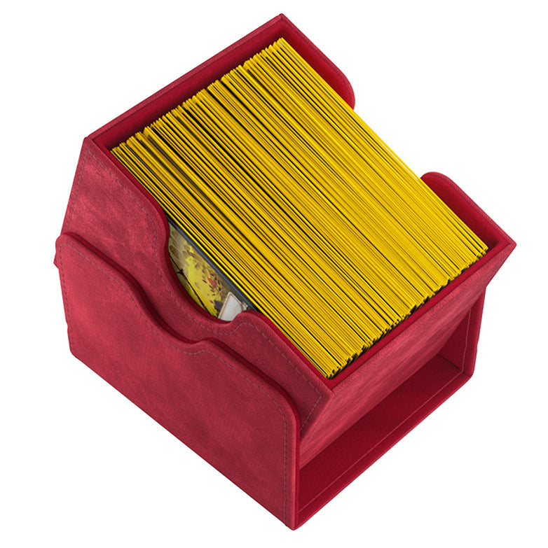 Sidekick 100+ XL Card Deck Box, Red