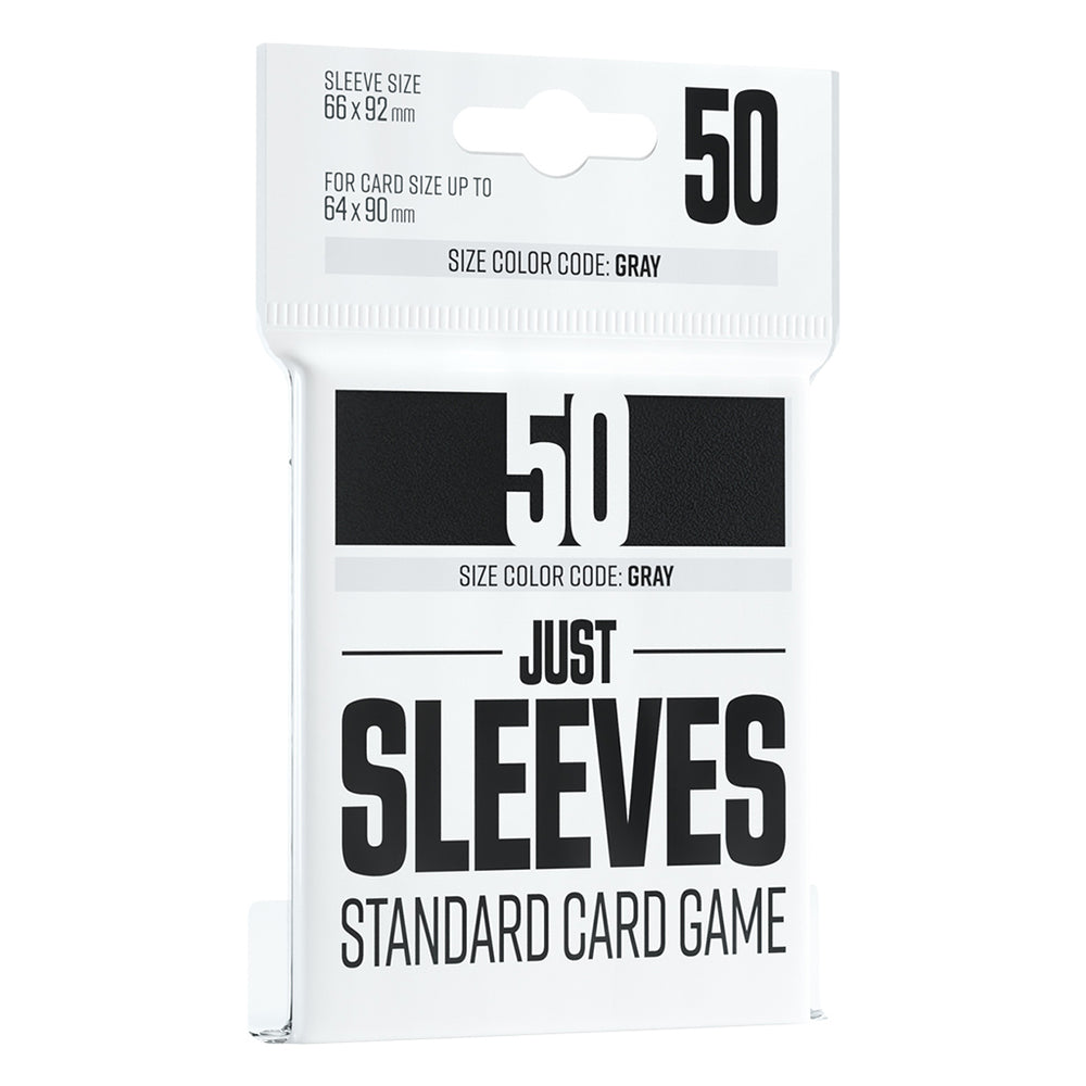 Just Sleeves Standard Card Game Black