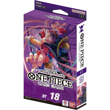 One Piece TCG Purple Monkey.D.Luffy Starter Deck [ST-18]