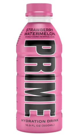 Prime Hydration Prime Rotational Strawberry Watermelon (16.9oz Bottle)