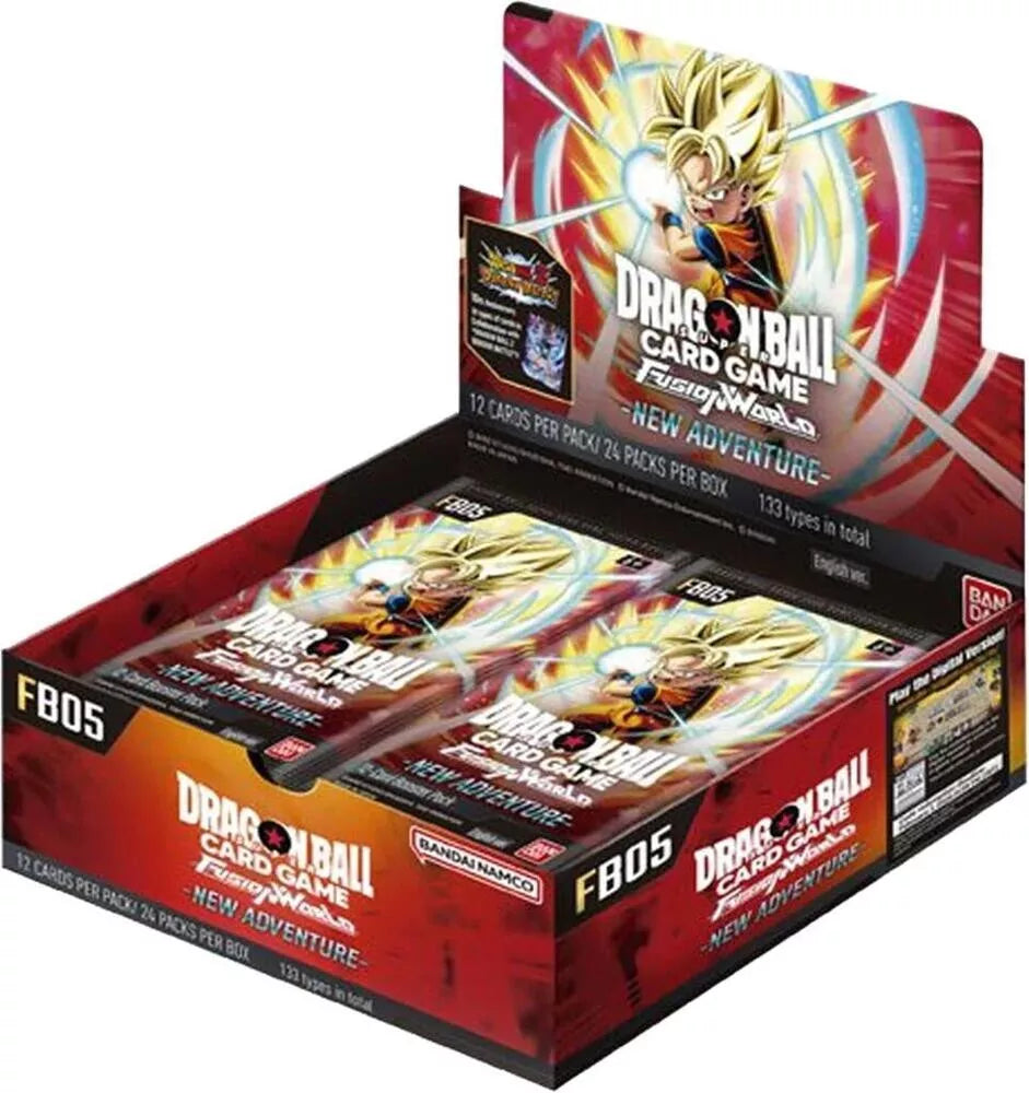 Dragon Ball Super: Fusion World New Adventure Booster Box Display [FB05]