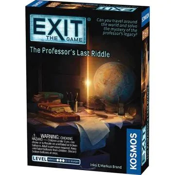 Exit Professor's Last Riddle