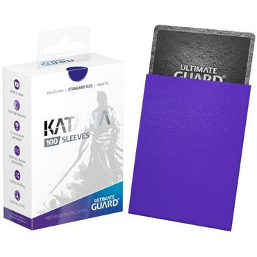 Ultimate Guard: Katana Sleeve Standard Size, Blue 100ct