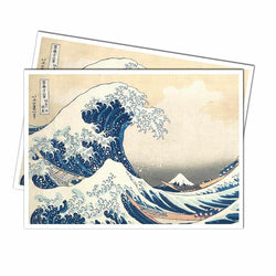 Ultra PRO: APEX Deck Protector Sleeves - Fine Art (The Great Wave Off Kanagawa) (105-pack)