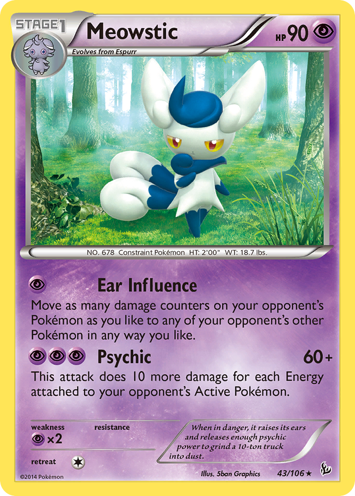 Meowstic (43/106) [XY: Flashfire]