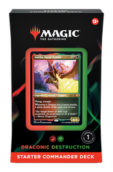 Magic the Gathering Draconic Destruction Starter Commander Deck