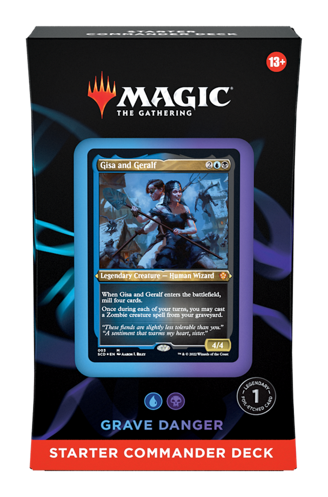 Magic the Gathering Grave Danger Starter Commander Deck