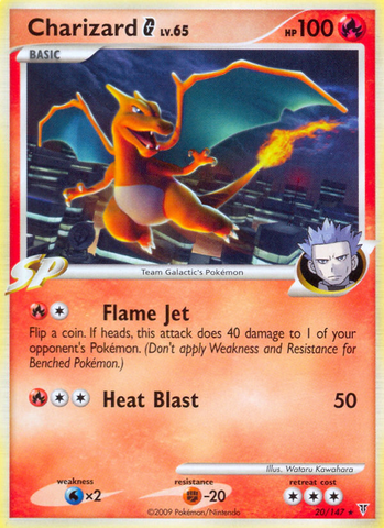 Charizard G (20/147) [Platinum: Supreme Victors]