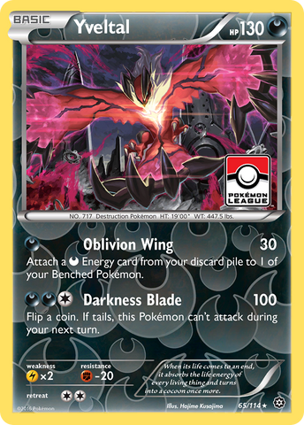 Yveltal (65/114) [XY: Steam Siege]