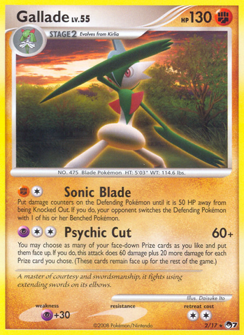 Gallade (2/17) [POP Series 7]