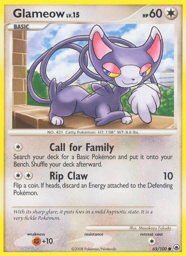 Glameow (65/100) [Diamond & Pearl: Majestic Dawn]