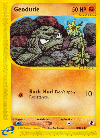 Geodude (110/165) [Expedition: Base Set]