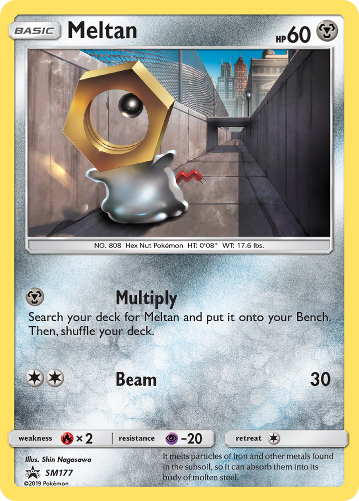 Meltan (SM177) [Sun & Moon: Black Star Promos]