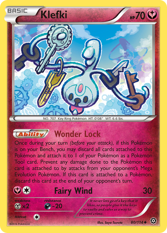 Klefki (80/114) [XY: Steam Siege]