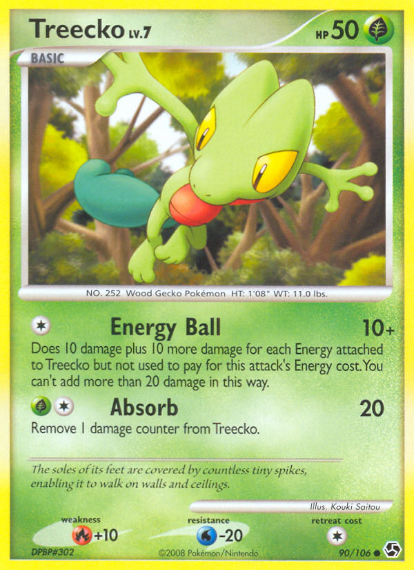 Treecko (90/106) [Diamond & Pearl: Great Encounters]