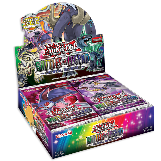 Yu-Gi-Oh! Battles of Legend: Crystal Revenge Booster Box (1st Edition)