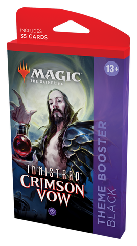 MTG Innistrad Crimson Vow Theme Booster, Black