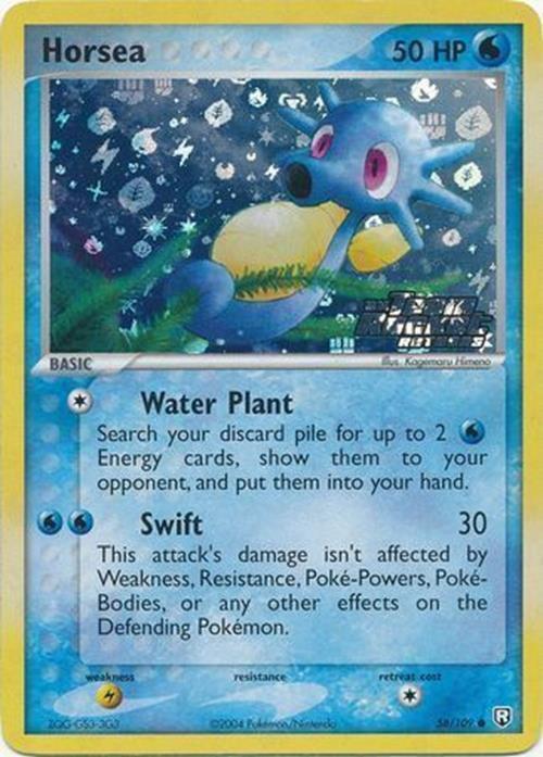 Horsea (58/109) (Stamped) [EX: Team Rocket Returns]