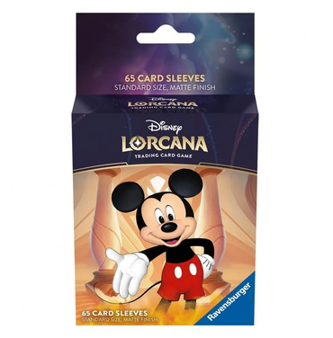 Disney Lorcana Mickey Mouse First Chapter Card Sleeves, 65-Pack