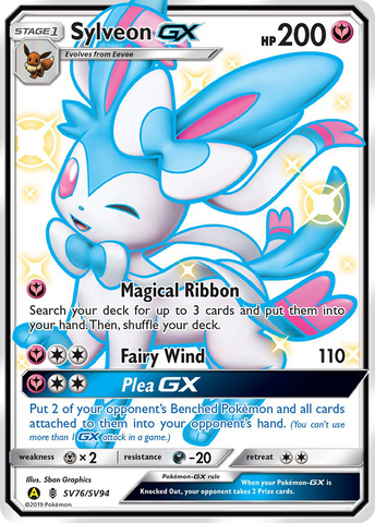 Sylveon GX (SV76/SV94) [Sun & Moon: Hidden Fates - Shiny Vault]