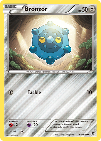 Bronzor (60/119) [XY: Phantom Forces]