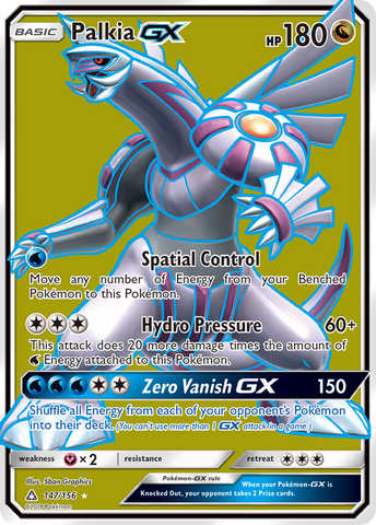 Palkia GX (147/156) [Sun & Moon: Ultra Prism]