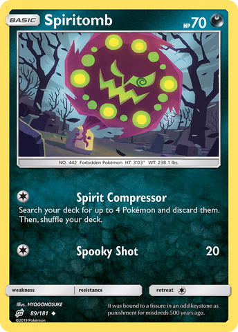 Spiritomb (89/181) [Sun & Moon: Team Up]