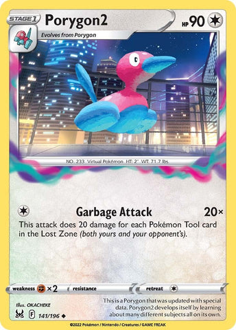 Porygon2 (141/196) [Sword & Shield: Lost Origin]