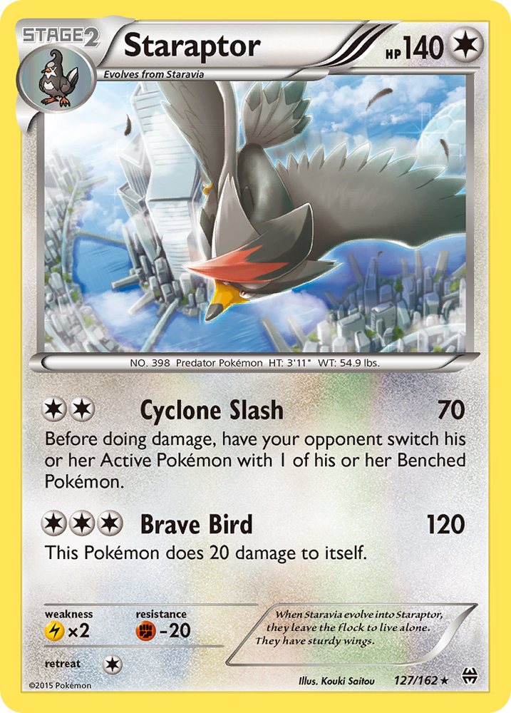 Staraptor (127/162) [XY: BREAKthrough]