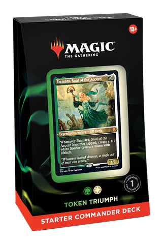 Magic the Gathering Token Triumph Starter Commander Deck