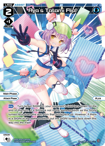 Aya's Tatami Flip! (WXDi-P09-034P[EN]) [Conflated Diva]