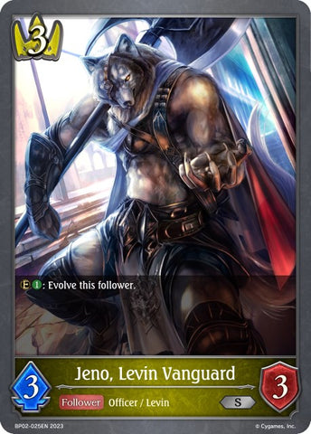 Jeno, Levin Vanguard (BP02-025EN) [Reign of Bahamut]