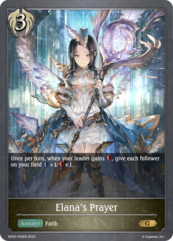 Elana's Prayer (BP02-P26EN) [Reign of Bahamut]