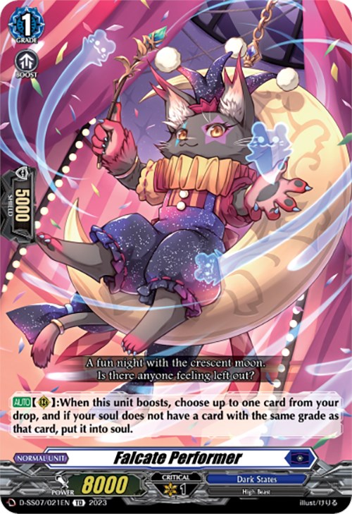 Falcate Performer (D-SS07/021EN) [Trial Deck 7: Descendants of the Marine Emperor]