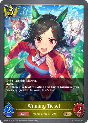 Winning Ticket (CP01-017EN) [Umamusume: Pretty Derby]