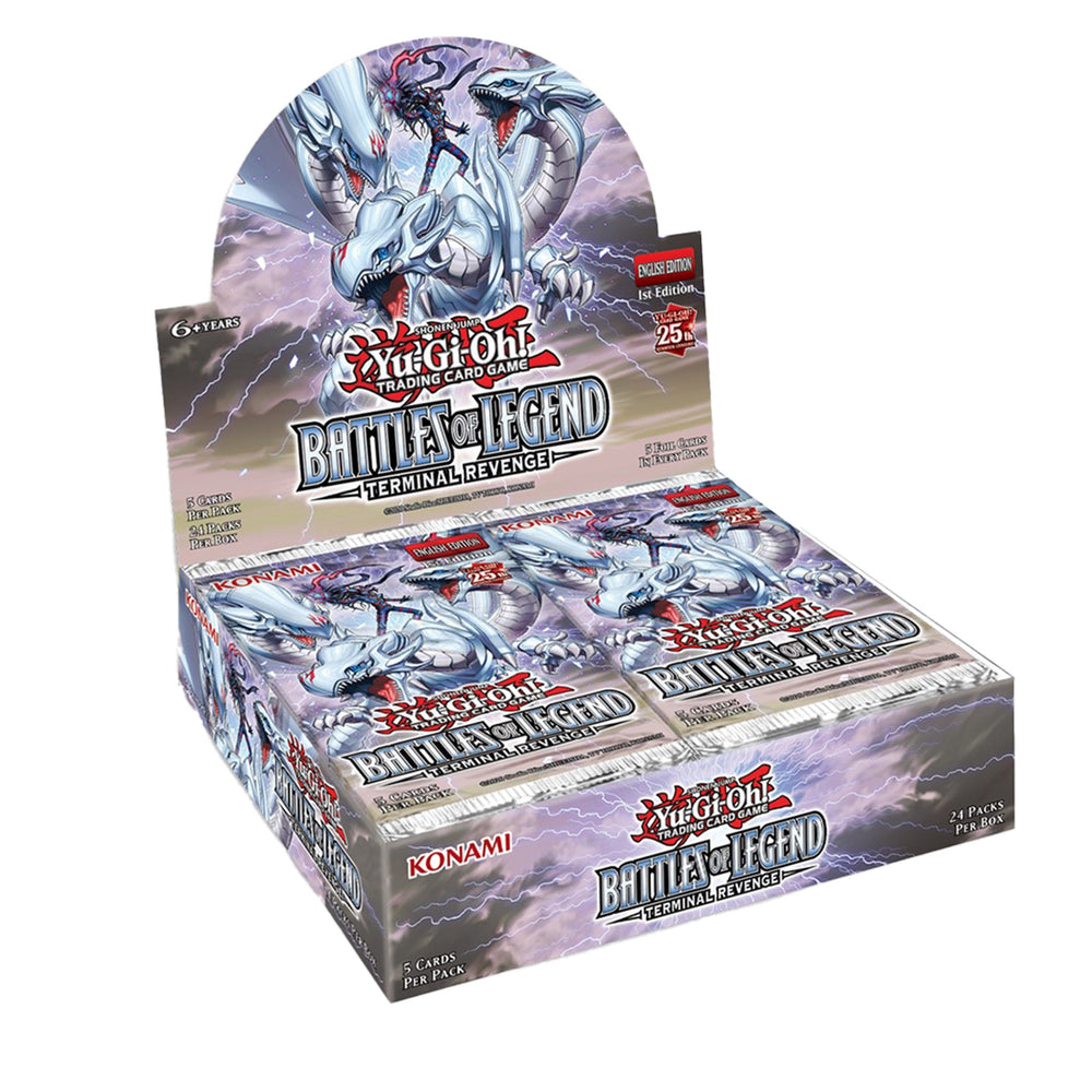 Yu-Gi-Oh! Battles of Legend: Terminal Revenge Booster Box Display