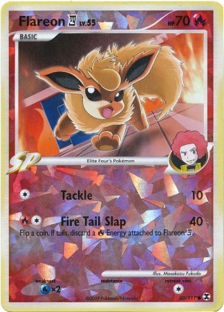 Flareon (60/111) (Cracked Ice) [Platinum: Rising Rivals]